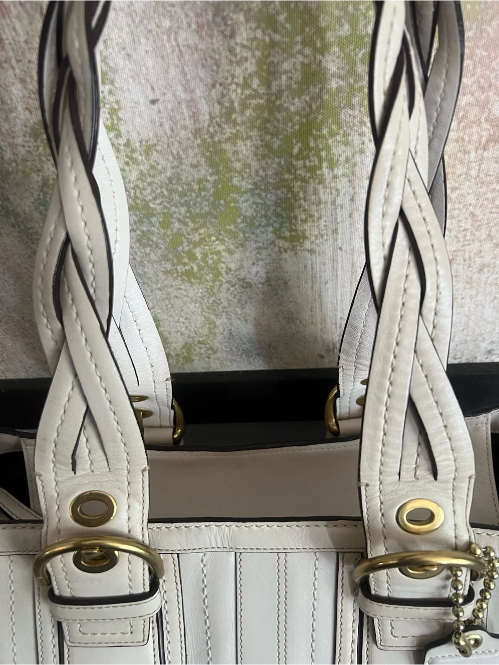 Vintage 2006 Coach Soho Braided Multi-Function Tote Style 10049